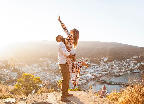 Catalina Island Engagement photography