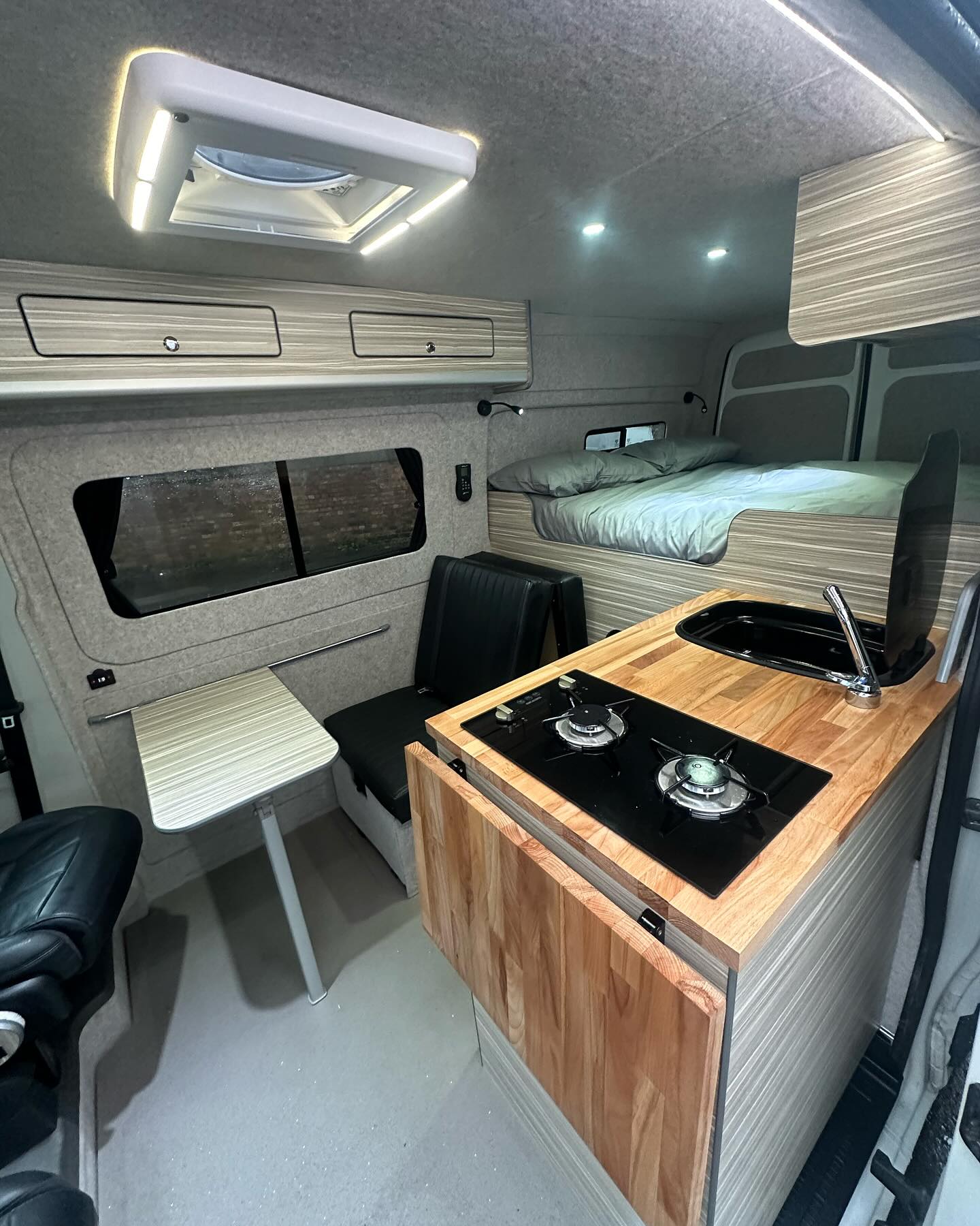 Camper in transit