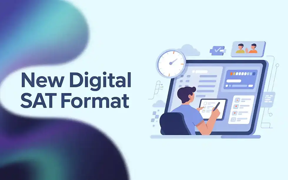 new digital sat format