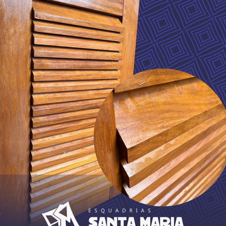 Venezianas de Madeira