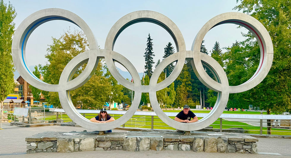 Whistler was home to the 2010 Winter Olympics