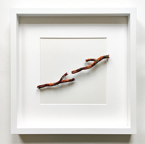 Stick Together Skulpturale Stickerei von Itamar Yehiel