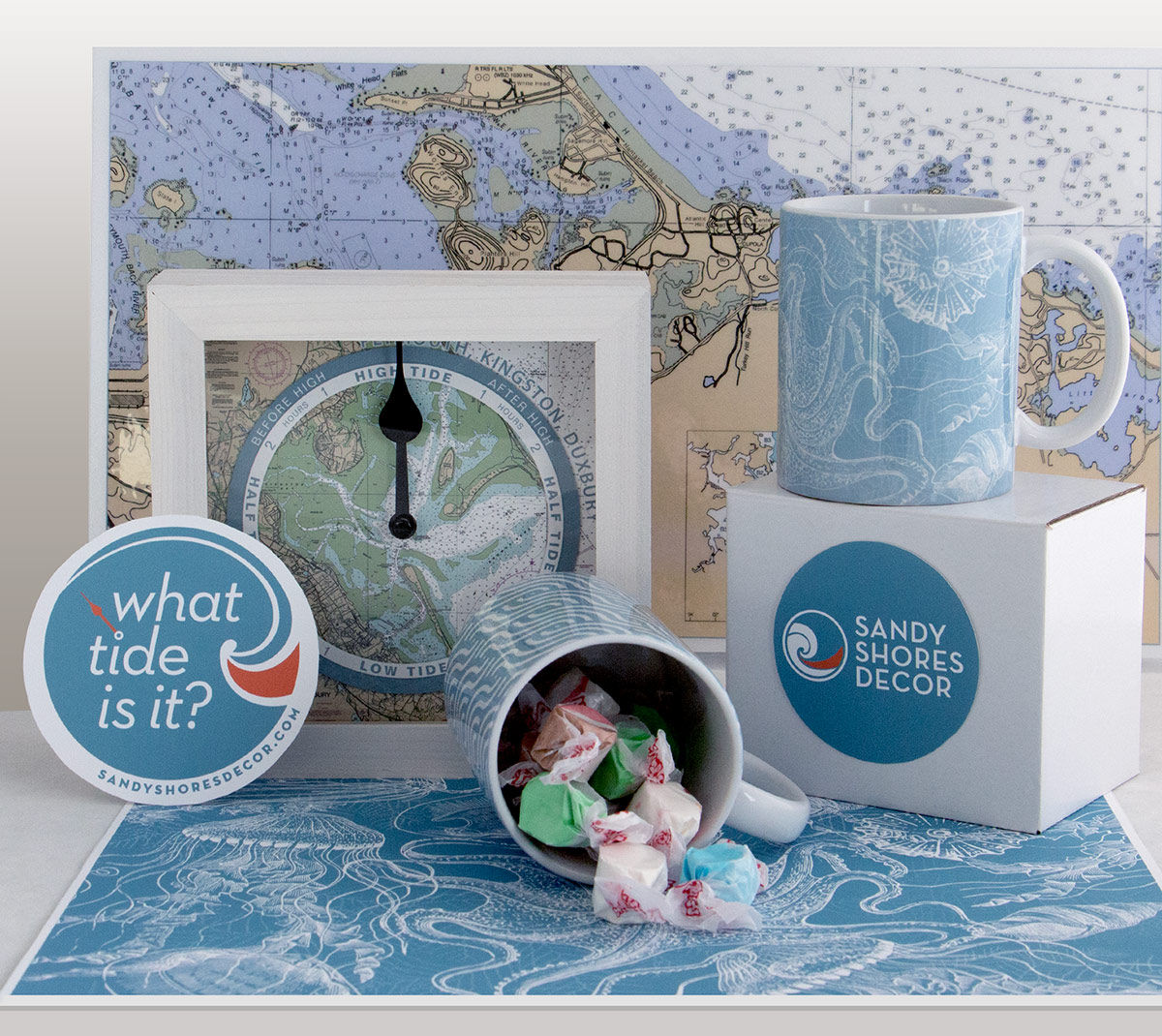 Tide Clock Gift Set