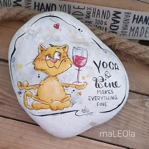 Yoga & wine