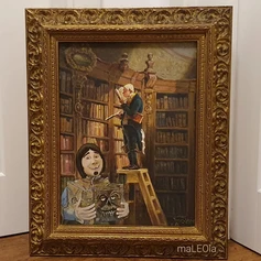 Der Bücherwurm & wer noch? (verkauft)