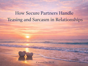 How Secure Partners Handle Teasing and Sarcasm in Relationships
