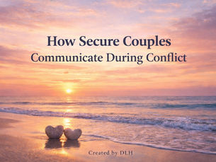 How Secure Couples Communicate During Conflict