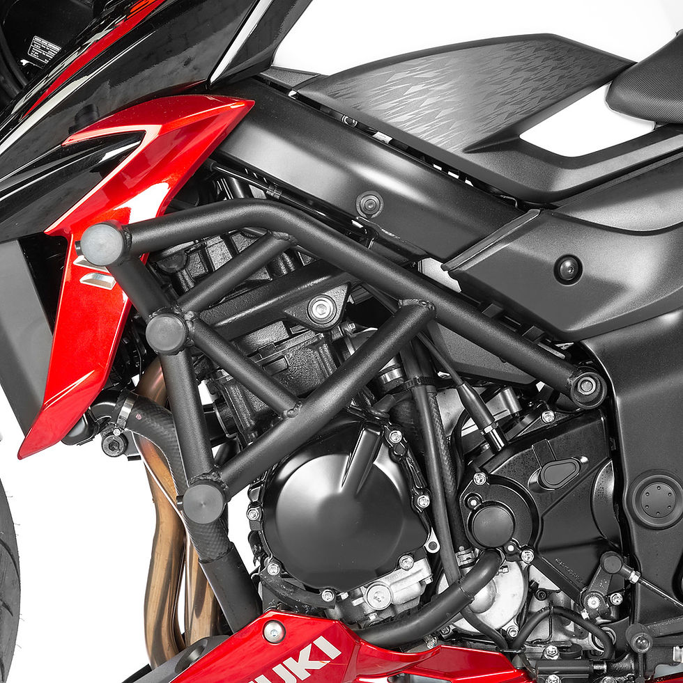 Thumbnail: Suzuki GSX-S750 2017-2020 Stunt Crash Cage with Sliders left side 2