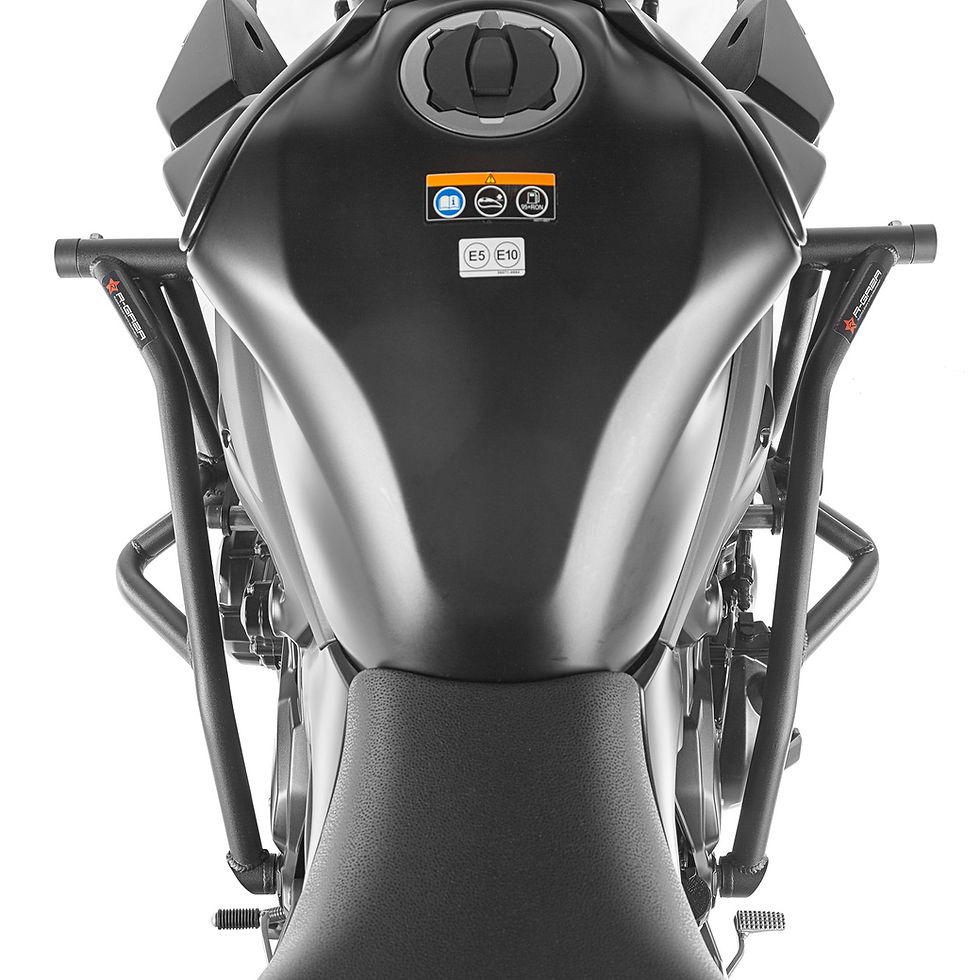 Testando o Stunt Cage na Kawazaki Z900