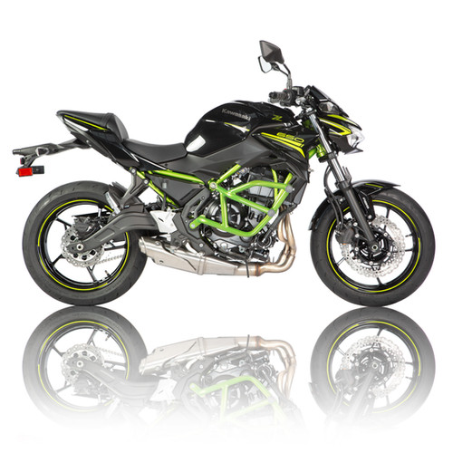 Kawasaki Z650 20172024 Street Crash Cage with Sliders ruchkagaza