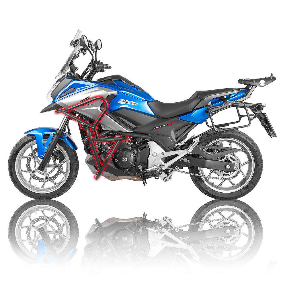 Thumbnail: Honda NC700X / NC750X 2012-2020 Crash Bars left side 4