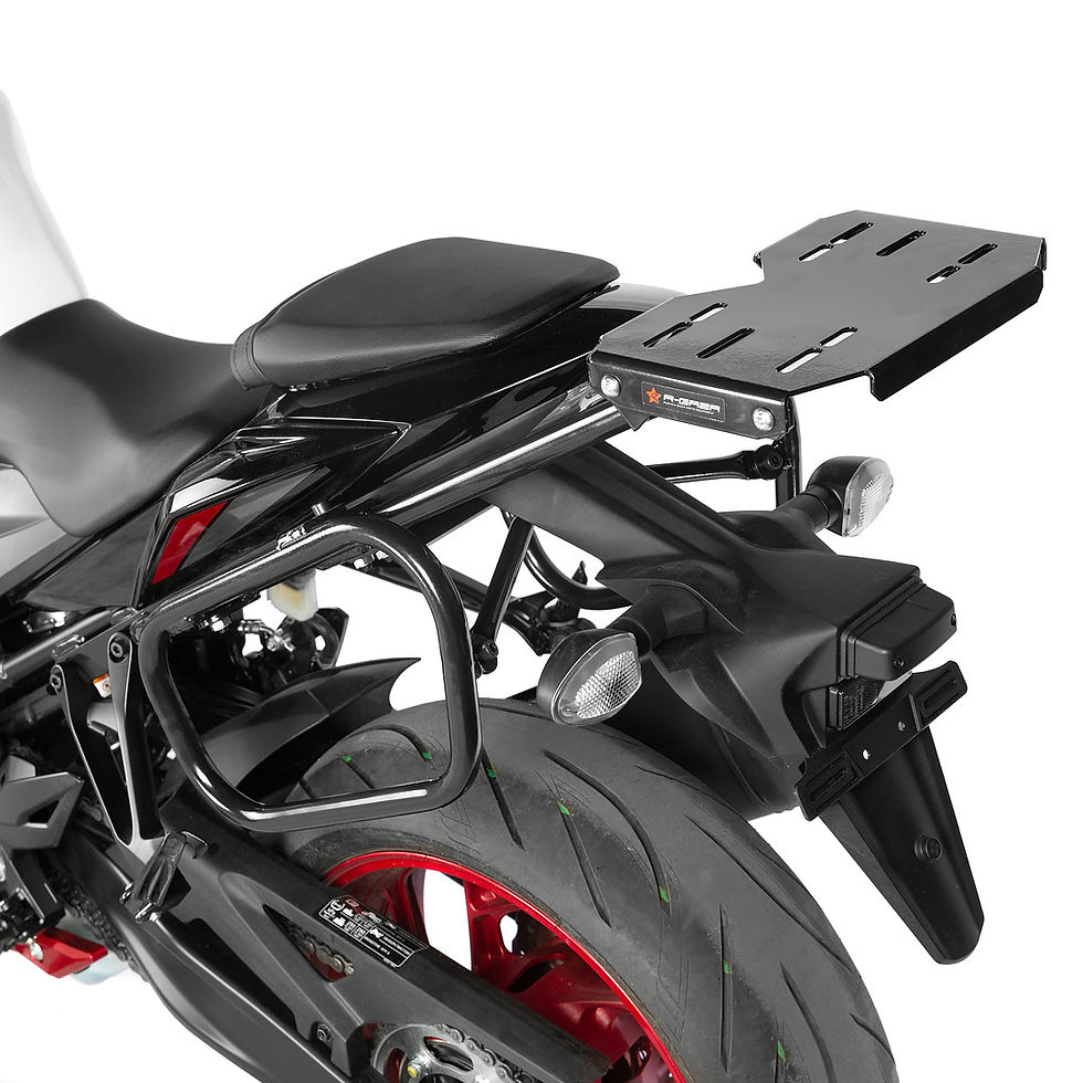 Thumbnail: Suzuki GSX-S750 2017-2020 Rear Luggage Rack & Soft Side Bag Stays left side