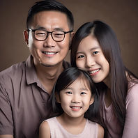 young family portait