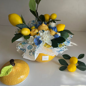 Букети и свещи в стил Амалфи