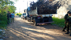 Semurb autua motorista de caminhão por tentativa de descarte irregular na ZPA-1