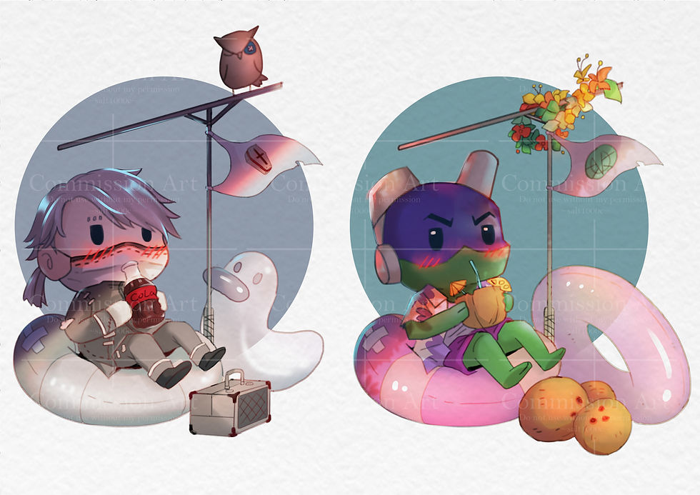 角色设计commission2