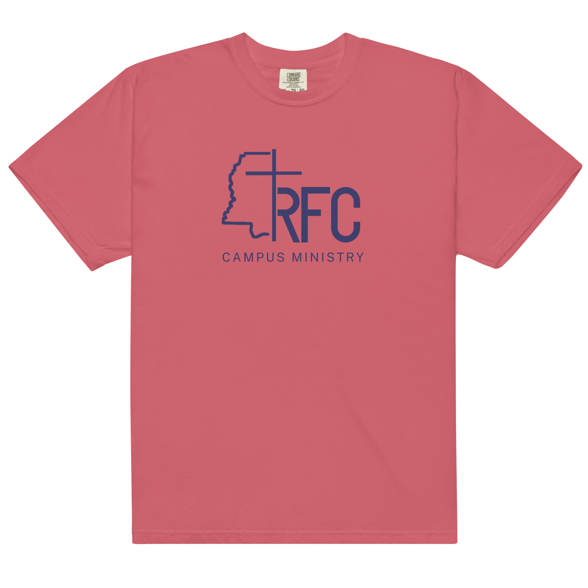 RFC LOGO (BLUE) COMFORT COLORS T-SHIRT