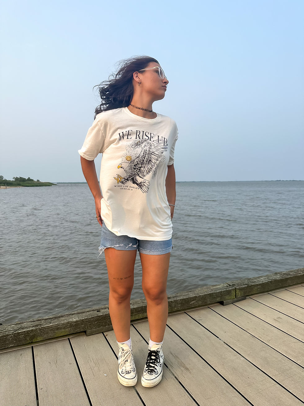 Miniatura: Isaiah 40:31 Oversized Tee