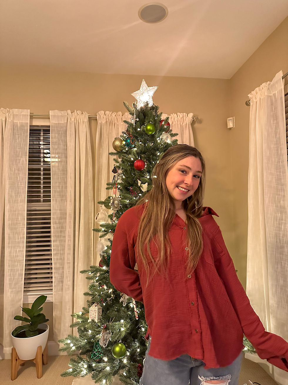 Thumbnail: Rust Distressed Button Up