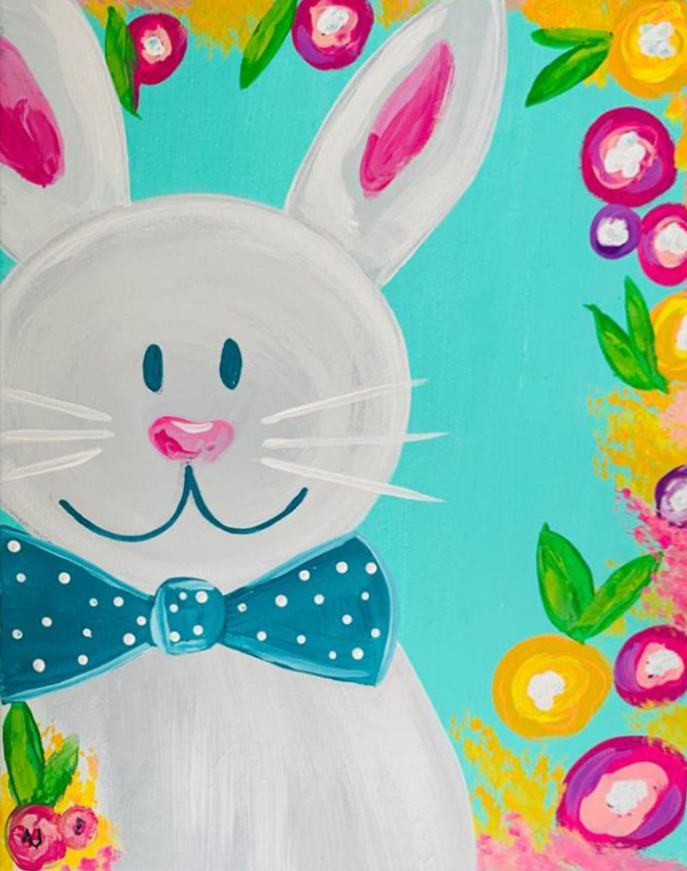 Easter Bunny with Frame
