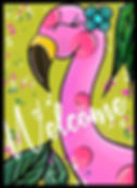 Flamingo Welcome