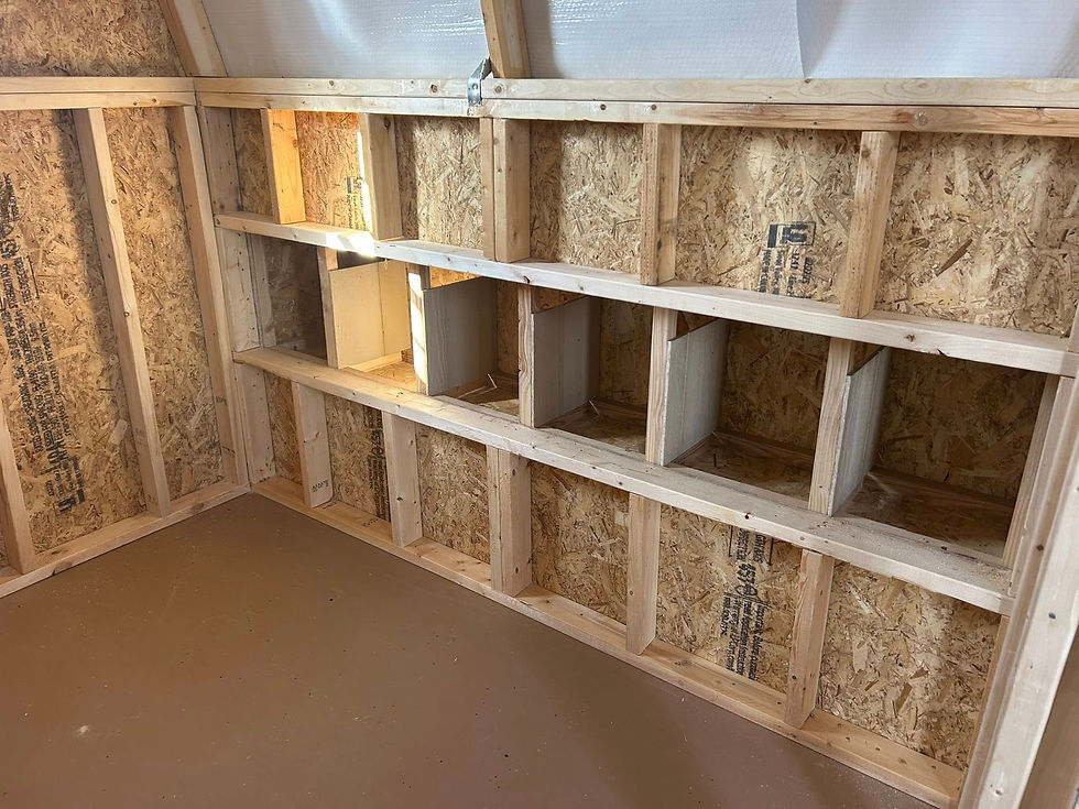 Thumbnail: 8X12 MINI BARN CHICKEN COOP