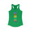 Thumbnail: Combat Womens Racerback Tank - Gym Outfit, Summer Wear, Casual Fun Top