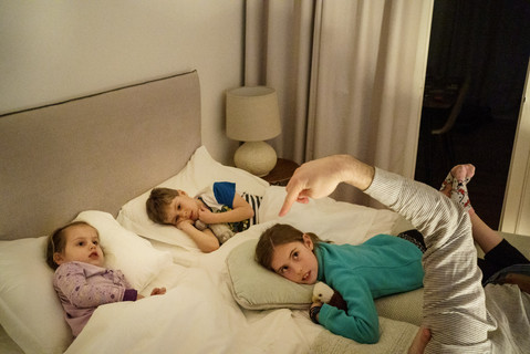 bedtime stories in the airbnb