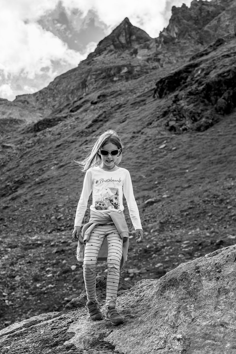 Amelia hiking