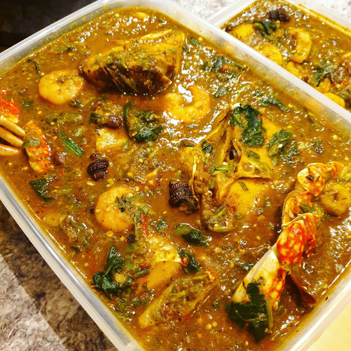 Fisherman's Seafood Okra Soup Nomie's Kitchen