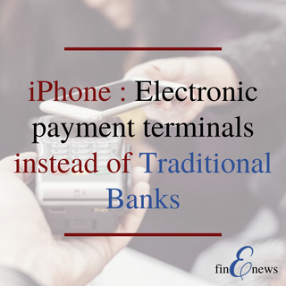 iPhone: Electronic payment terminals instead of traditional banks