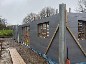 Self build project in North Devon