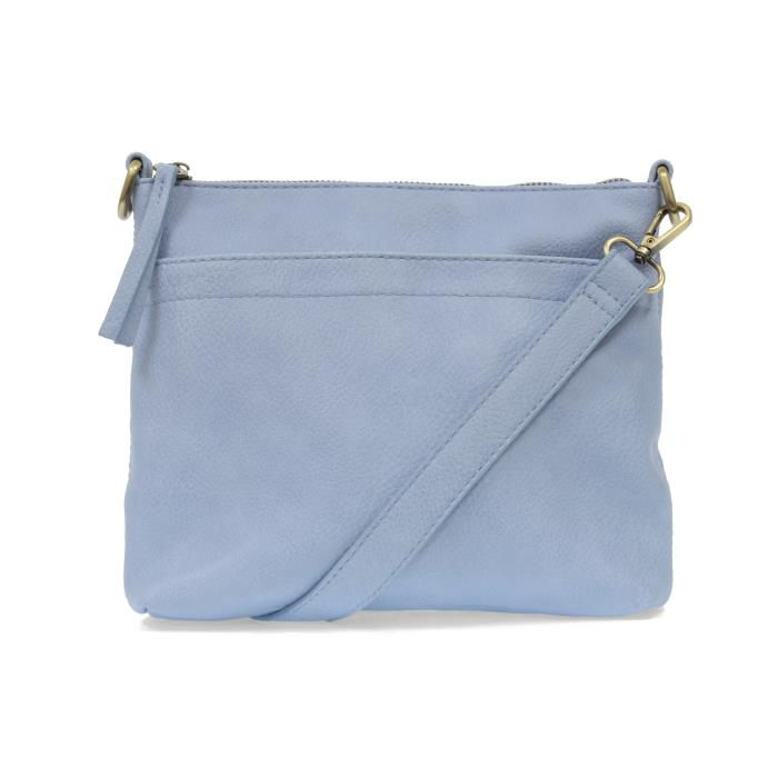 LAYLA TOP ZIP CROSSBODY BAG-SKY BLUE