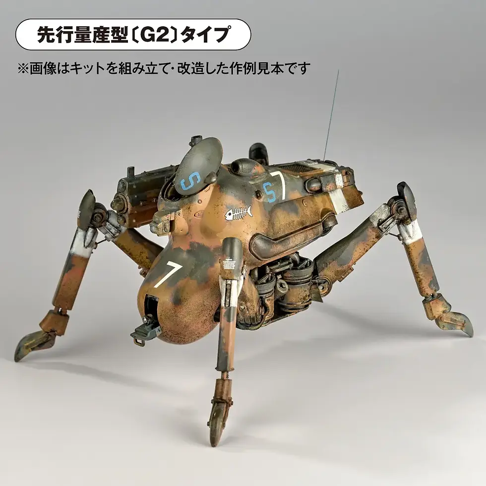 Thumbnail: 1/35 ARTPLA Maschinen Krieger H.A.F.S. Gladiator & Smile Eddie Amsel