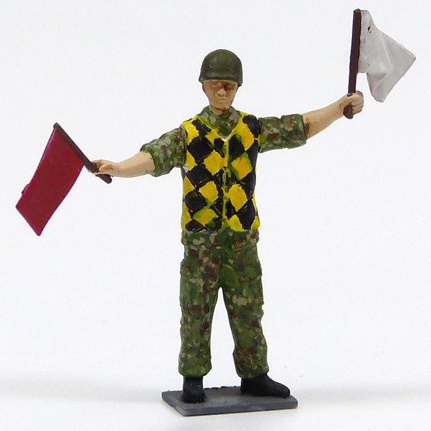 Thumbnail: 1/72 JGSDF Observation Helicopter OH-1 & Towing Tractor Set