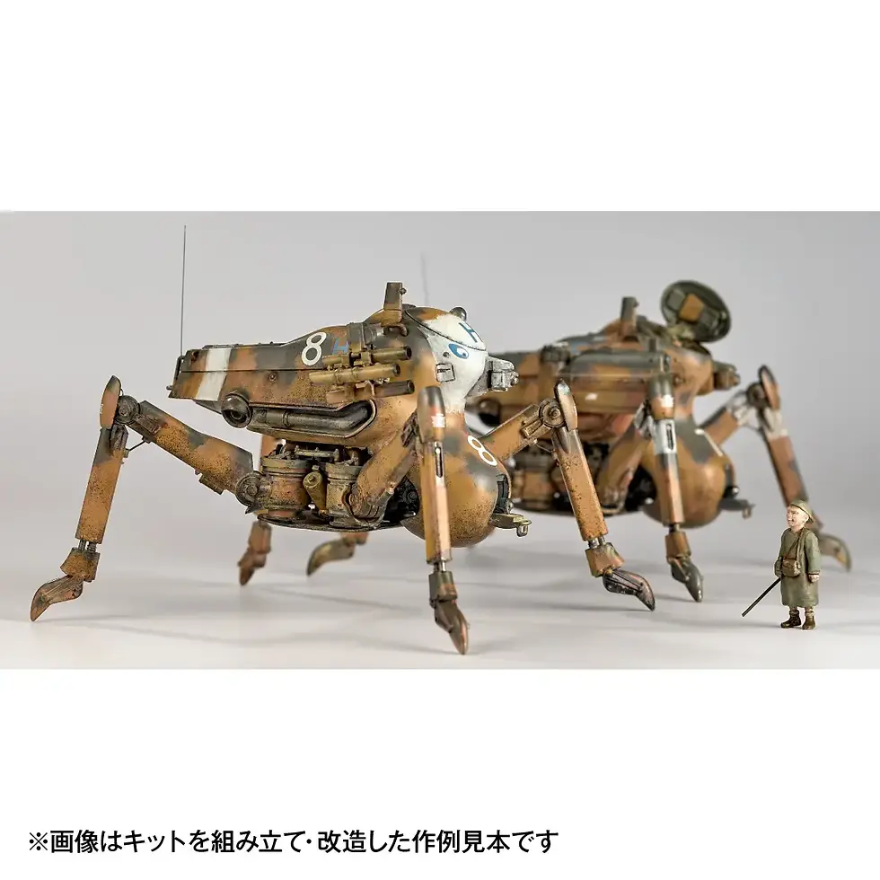 Thumbnail: 1/35 ARTPLA Maschinen Krieger H.A.F.S. Gladiator & Smile Eddie Amsel