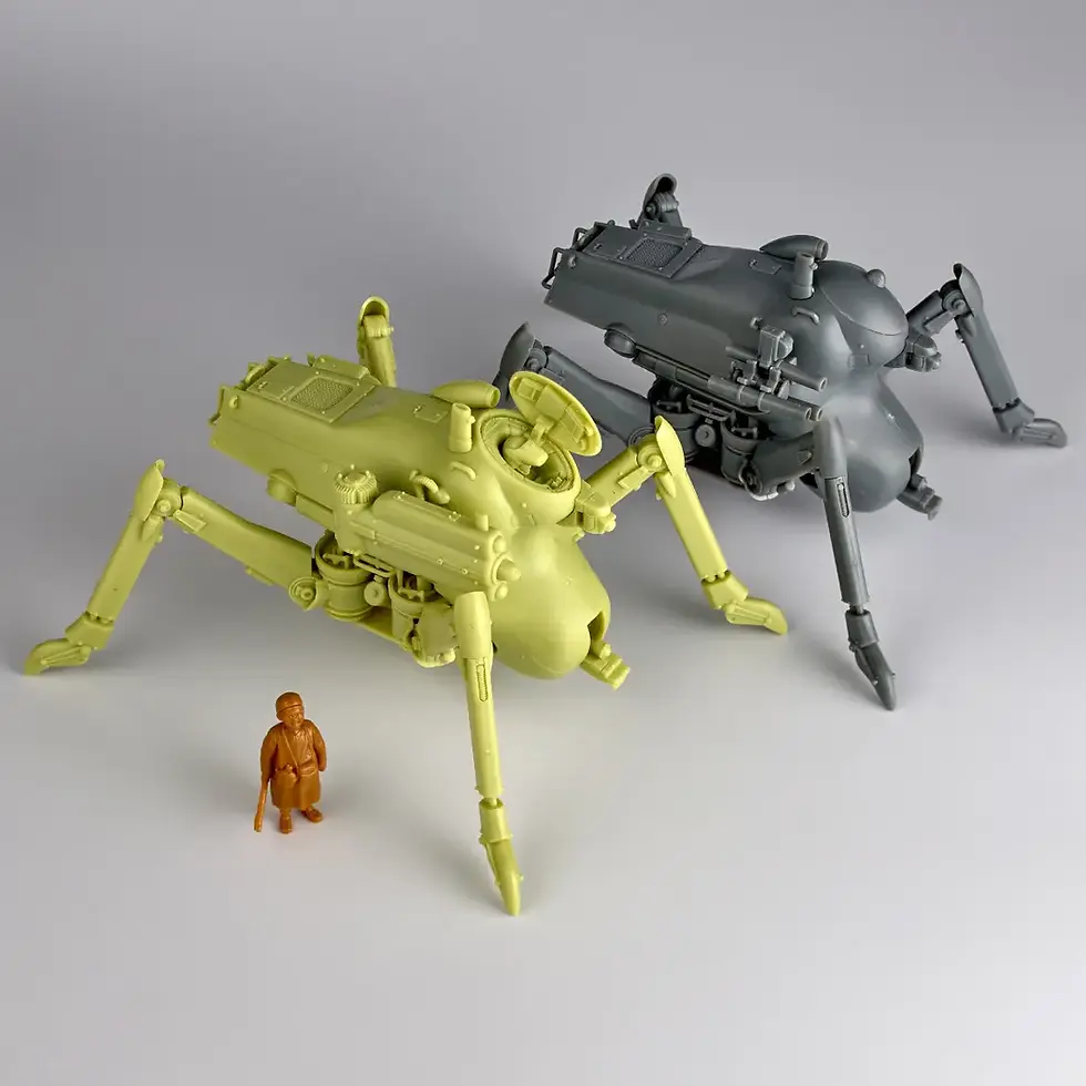 Thumbnail: 1/35 ARTPLA Maschinen Krieger H.A.F.S. Gladiator & Smile Eddie Amsel