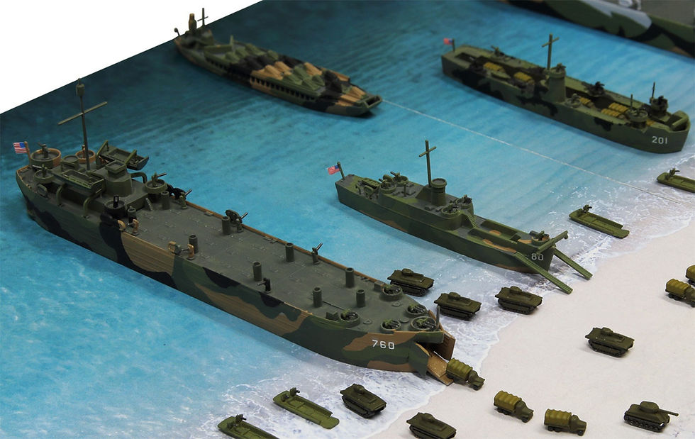 Thumbnail: 1/700 WWII Battle of Iwo Jima Operation Detachment