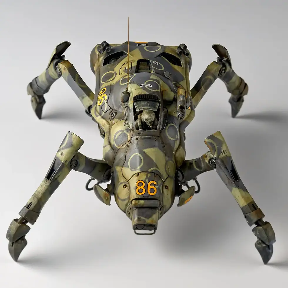 Thumbnail: 1/35 ARTPLA Maschinen Krieger Sturmkafer & Pamela Amsel