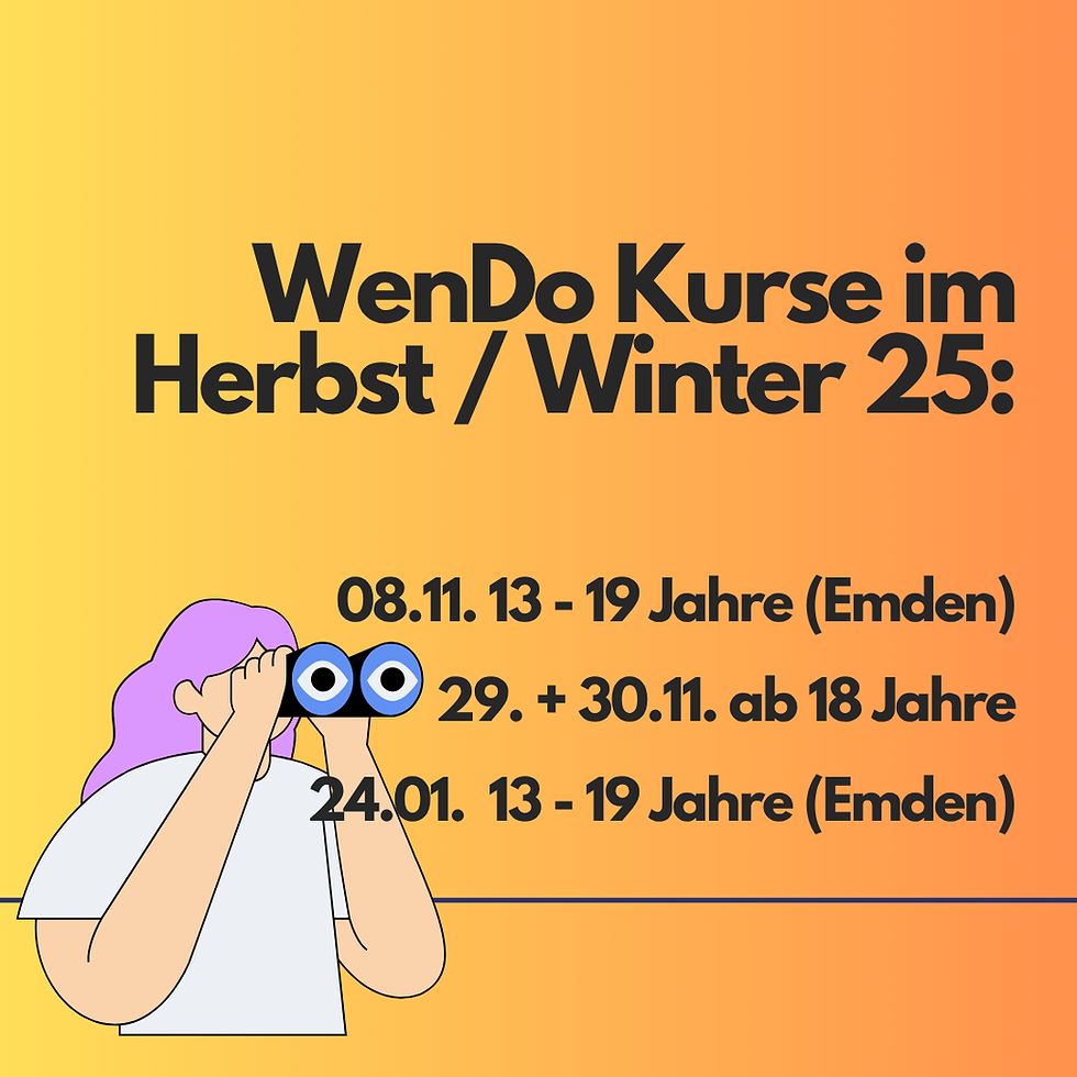 WenDo Kurse Herbst / Winter 2025