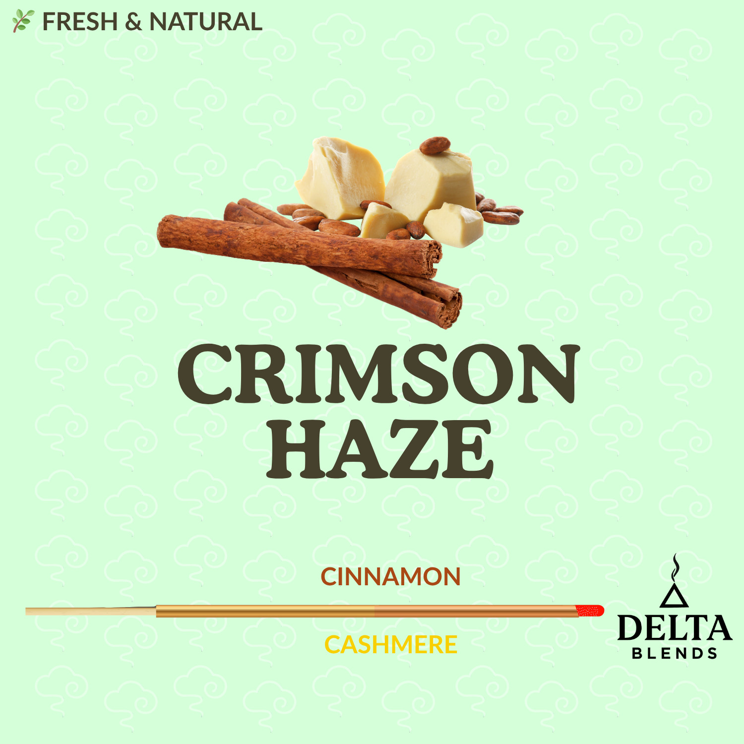 Crimson Haze Dual Scent 11" Incense Sticks