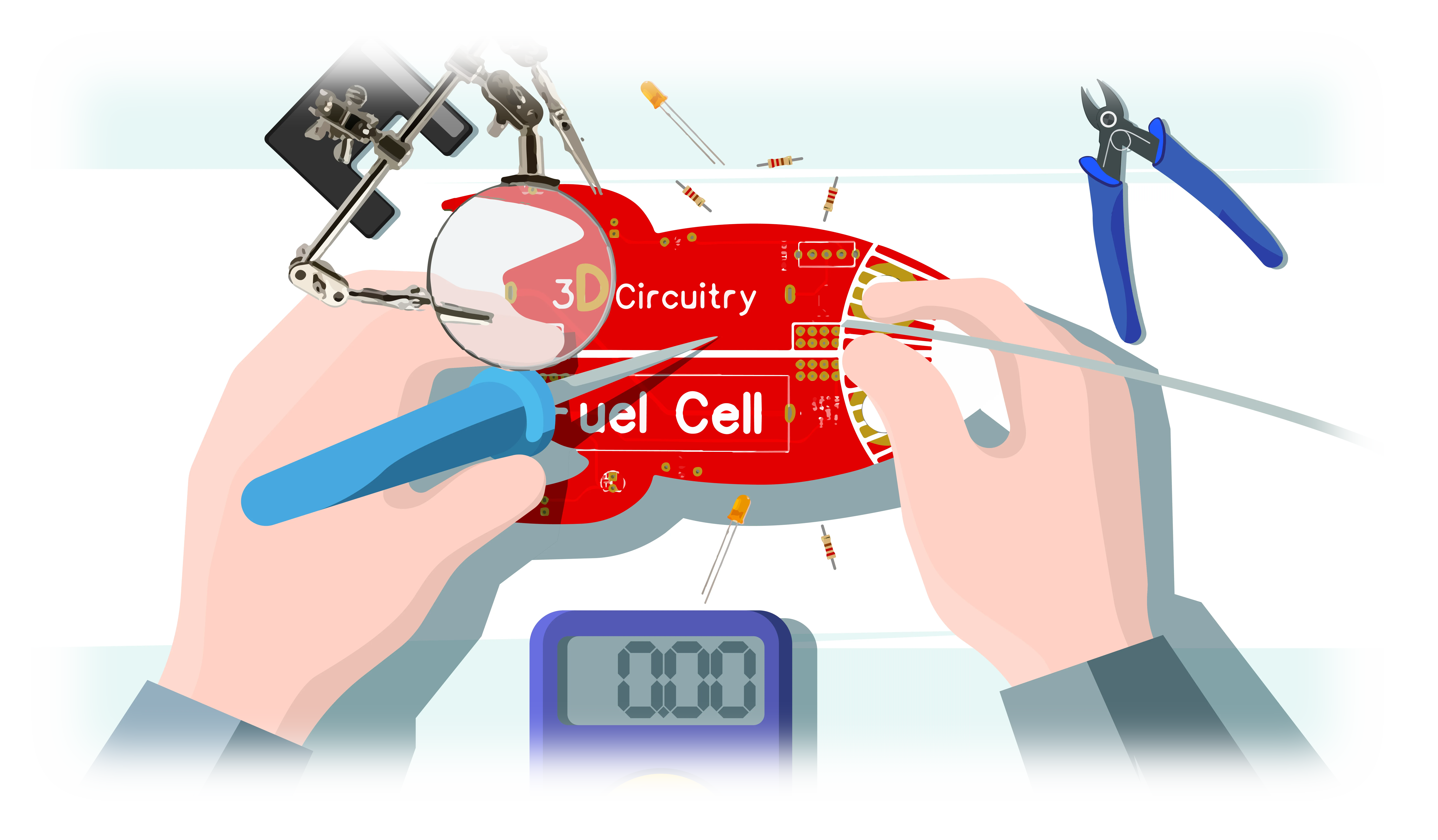 Soldering 3D Circuitry Kit