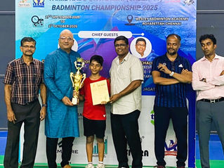 TNBA Secretary V.E. Arunachalam and Chennai District Badminton Association Secretary Aravind Swamiyappan praised the efforts of Coach K. Raja Rajan (Alpha Badminton Academy) and Nagaraj (Wesley Badminton Academy) for organizing a record-setting event.