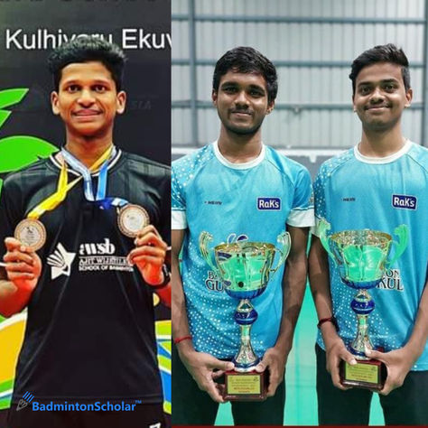 Sathiskumar, Hariharan, and Rubankumar are in their Career Best BWF World Ranking