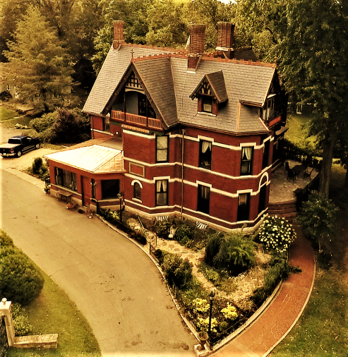 New Slate & Copper Roof