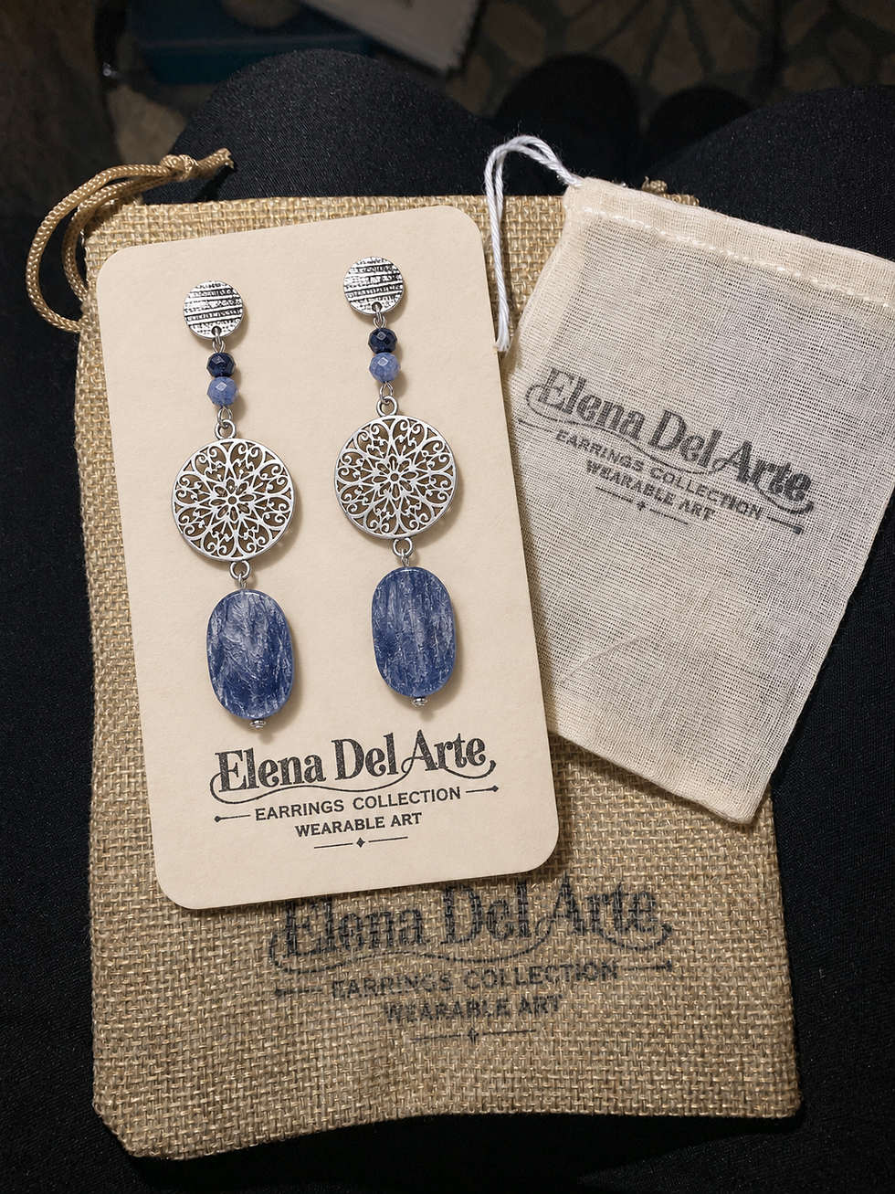 Thumbnail: BOHEMIAN GLAM with Genuine Sapphires LIMITED EDITION