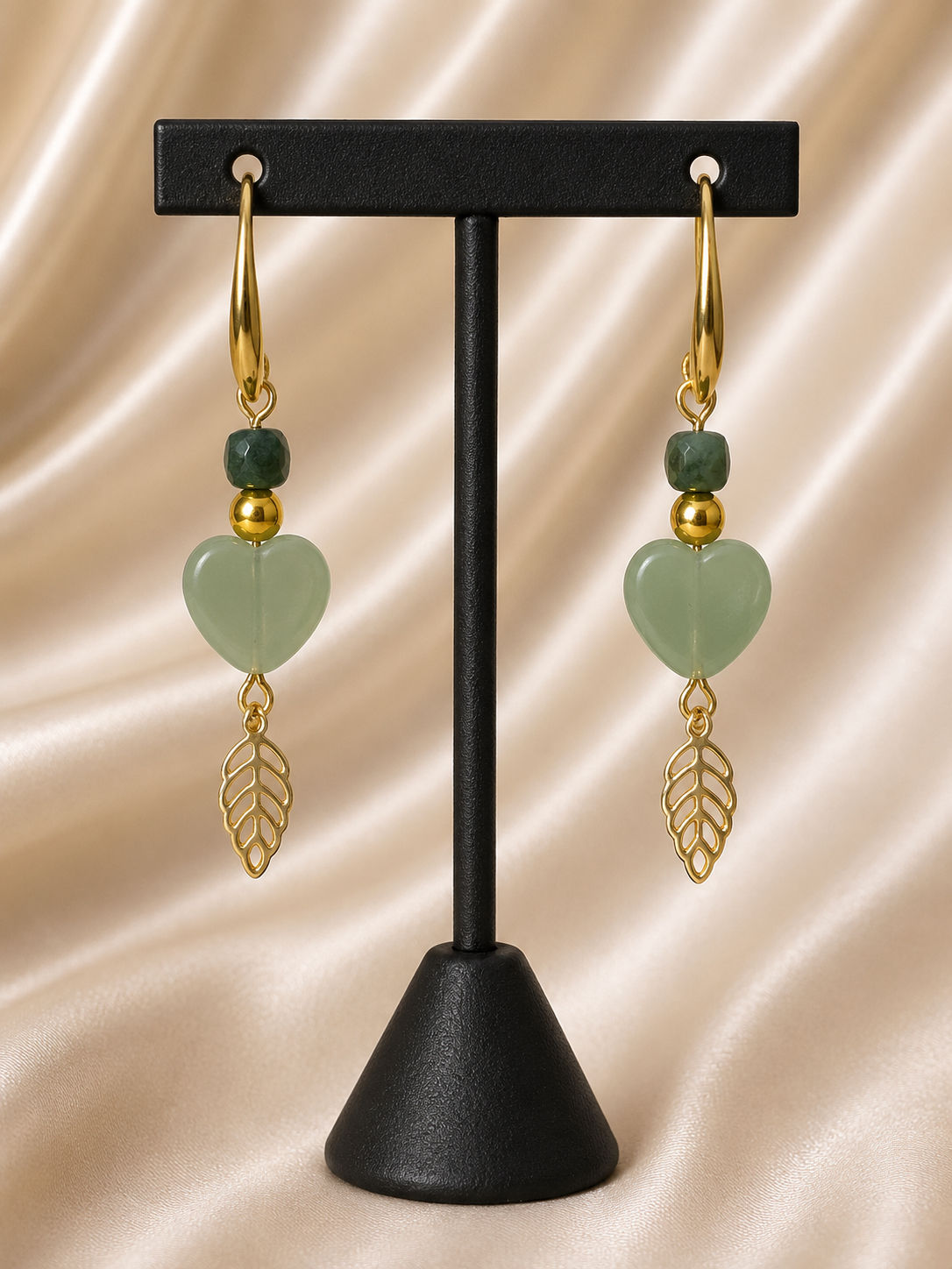 SHE'S GENUINE with Genuine Emerald C Gold Toned