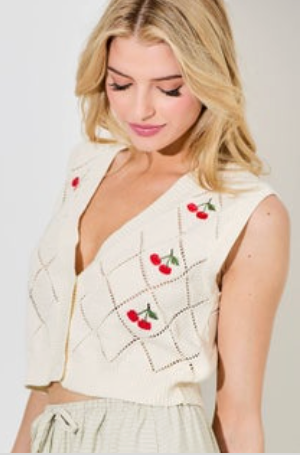 Thumbnail: Cherry Printed Vest
