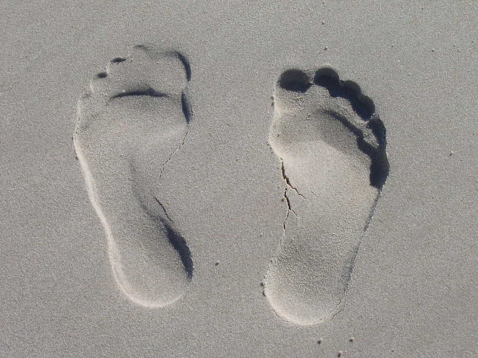 Sand Foot Prints by Pixabay on Pexels