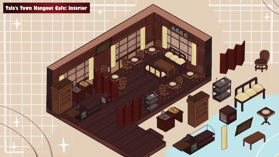 cafe interior full